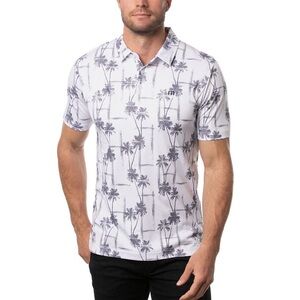 Travis Matthew White Polo Shirt